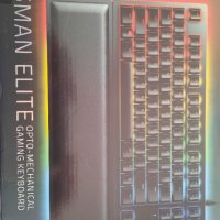 Клавиатура за игри Razer Huntsman Elite Мултимедийни клавиши Опто-механични превключватели, снимка 2 - Клавиатури и мишки - 44436175