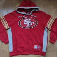 NFL San Francisco 49ers - мъжки суичър с качулка размер  XL, снимка 1 - Суичъри - 39560714