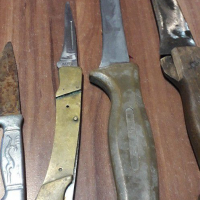 Стари  ковани  ножове, снимка 6 - Други ценни предмети - 36194017