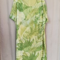  52 Разкошна зелена рокля за едра дама , снимка 1 - Рокли - 41015530
