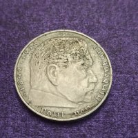 2 Марки 1939 г сребро Трети Райх , снимка 2 - Нумизматика и бонистика - 41540495