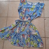 Нови роклички в синьо и лилаво , снимка 5 - Рокли - 41934483