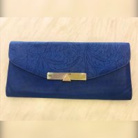 Синя чанта плик, снимка 2 - Други - 38750557