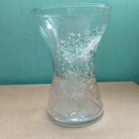 стъклена ваза, снимка 1 - Вази - 42165986