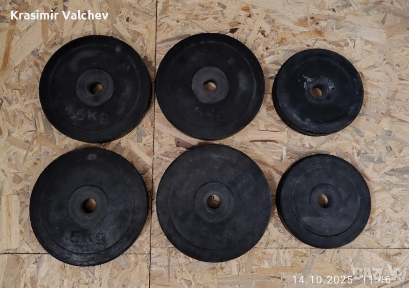 Дискове гумирани, снимка 1