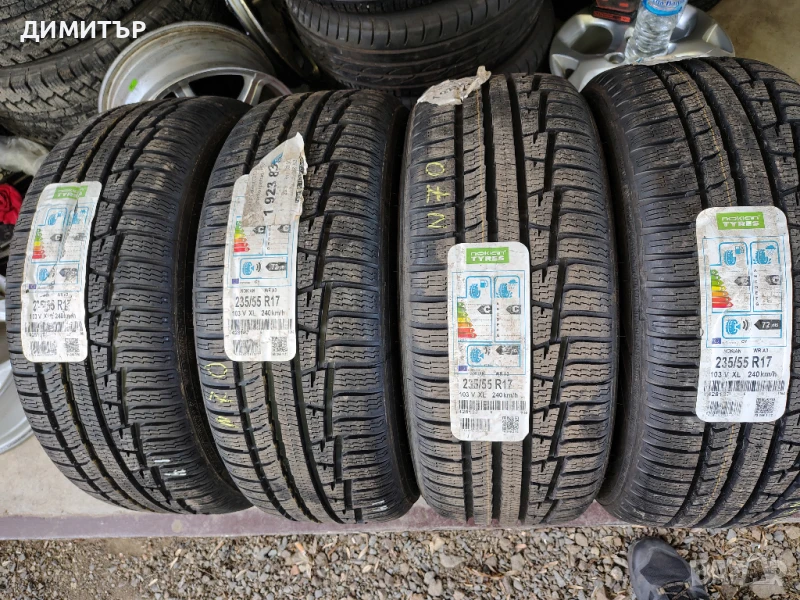4бр.НОВИ зимни гуми NOKIAN 235 55 17 DOT16 цена за брой, снимка 1