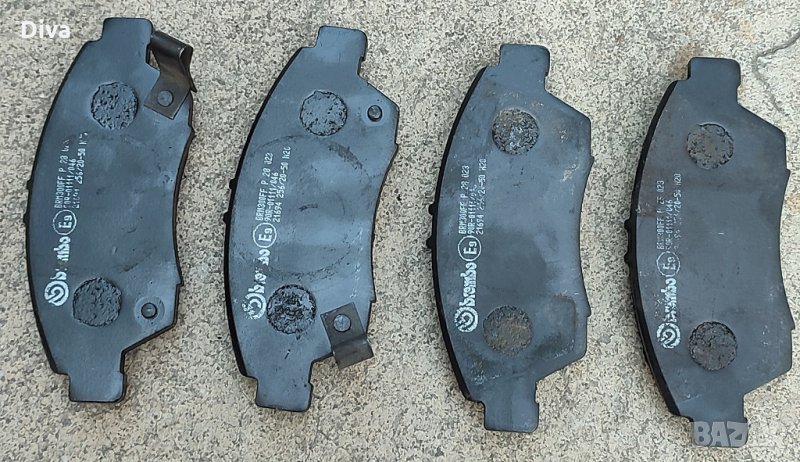 Комплект спирачни накладки (предни) BREMBO P28 023 за HONDA CIVIC, снимка 1