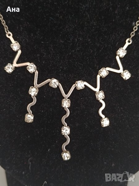 Красиво сребърно колие БХ17, снимка 1