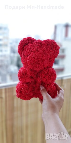 Мече от вечни рози , снимка 1