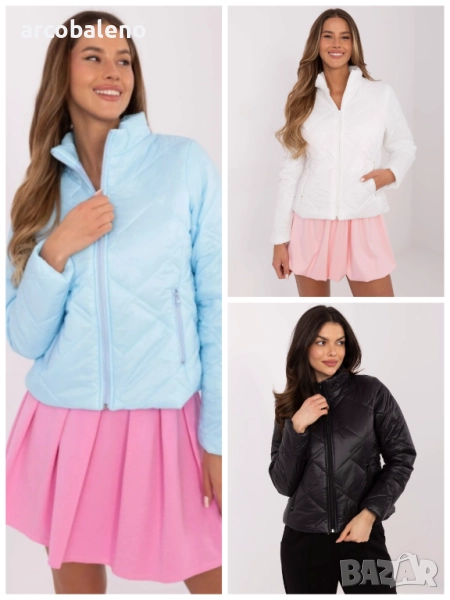 Дамско преходно яке с джобове, 3цвята , снимка 1