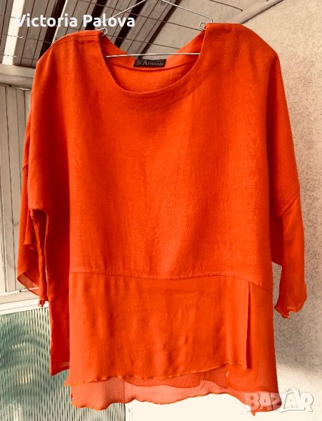Ленена блуза/туника MARC ABBAS, снимка 1