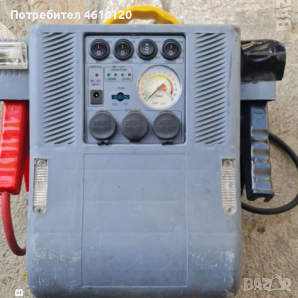 Стартерно устройство за автомобил + компресор, снимка 1