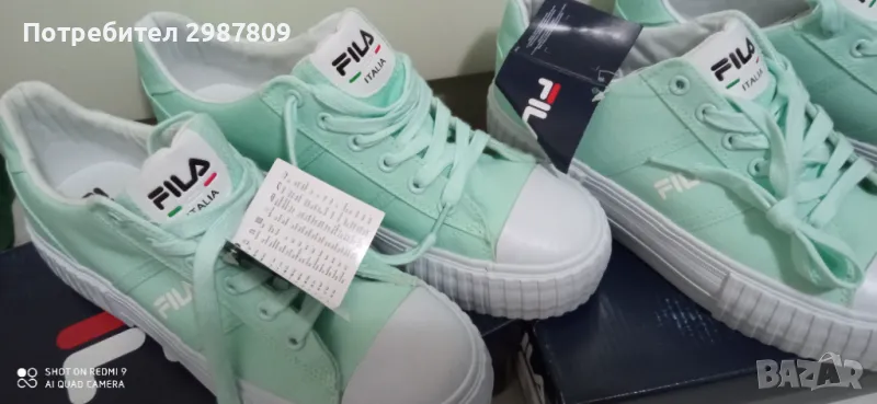 Дамски Обувки Спортни Високи Кецове ФИЛА  № 40, снимка 1