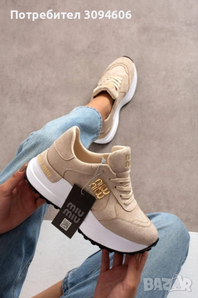 Дамски маратонки MIU MIU, снимка 1