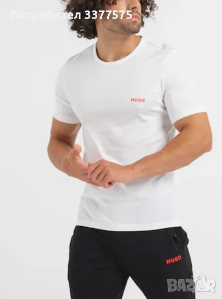 Hugo boss тениска бяла, снимка 1