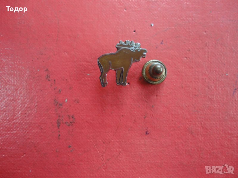 Знак значка лос елен с емайл , снимка 1