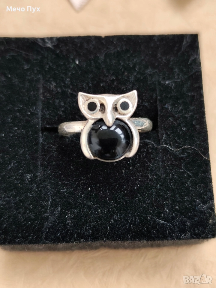 Сребърен пръстен (298), снимка 1