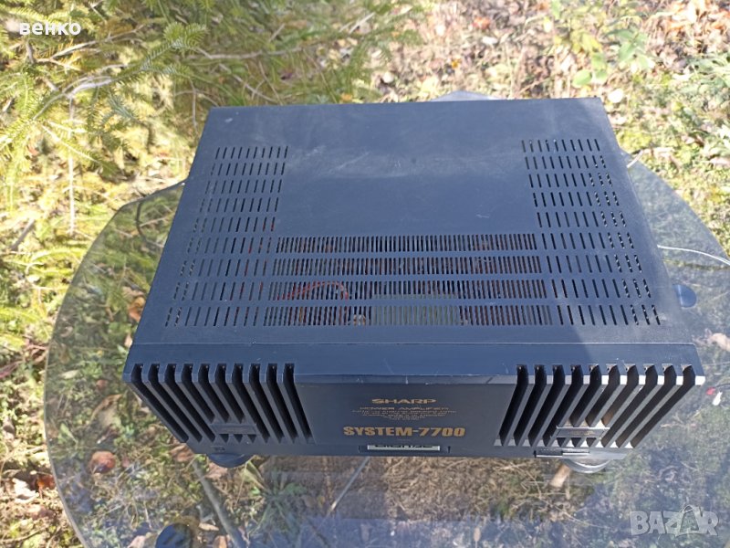 Крайно стъпало SHARP 7700 в идеално състояние 2×120w при 8ома товар, снимка 1