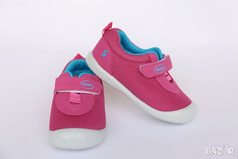 Детски текстилни обувки Беко циклама 19/30, снимка 1