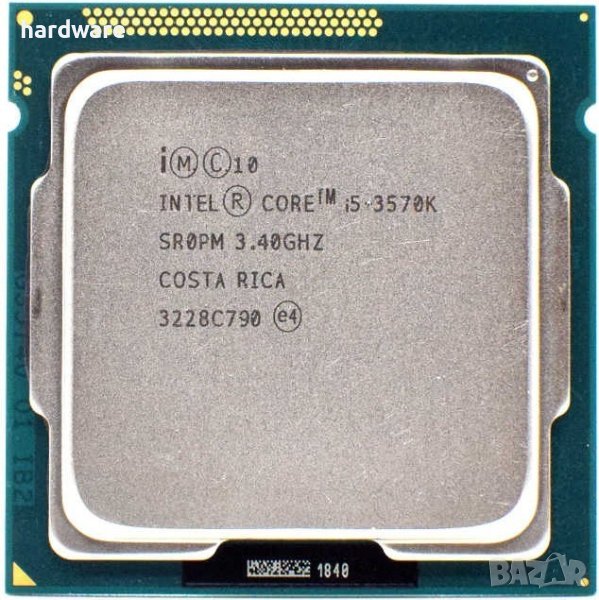 десктоп процесор intel i5 3570k socket сокет 1155 , снимка 1