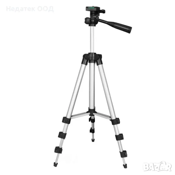 Статив за камера/ телефон с клипс, 3 позиции, Височина от 35 до 102 см, снимка 1