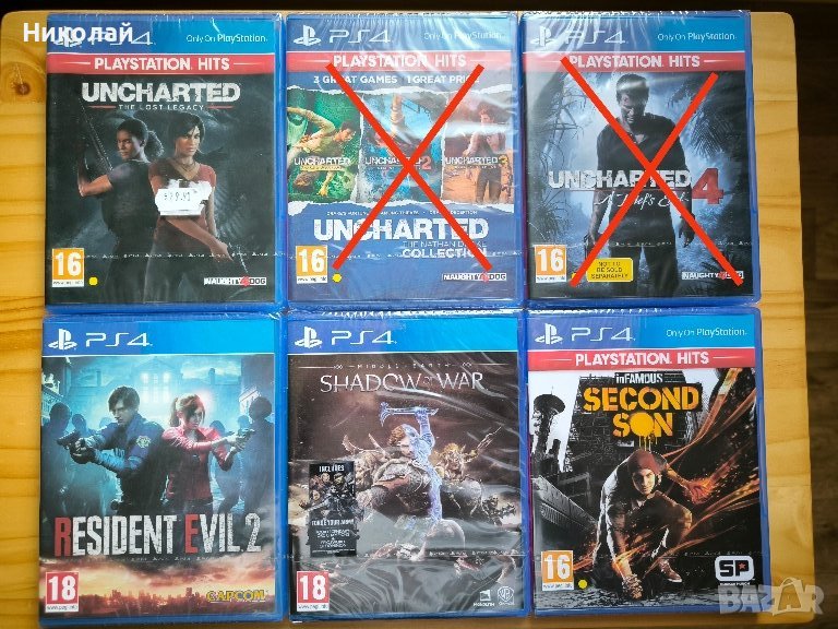 НОВИ и неразпечатани игри за Playstation 4 , снимка 1