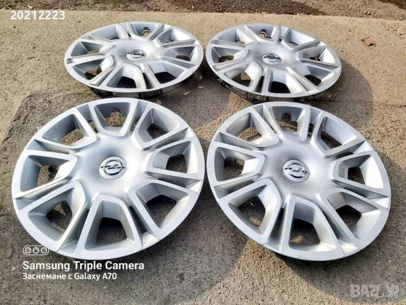 4 броя Оригинални тасове за Opel Crossland 16, снимка 1