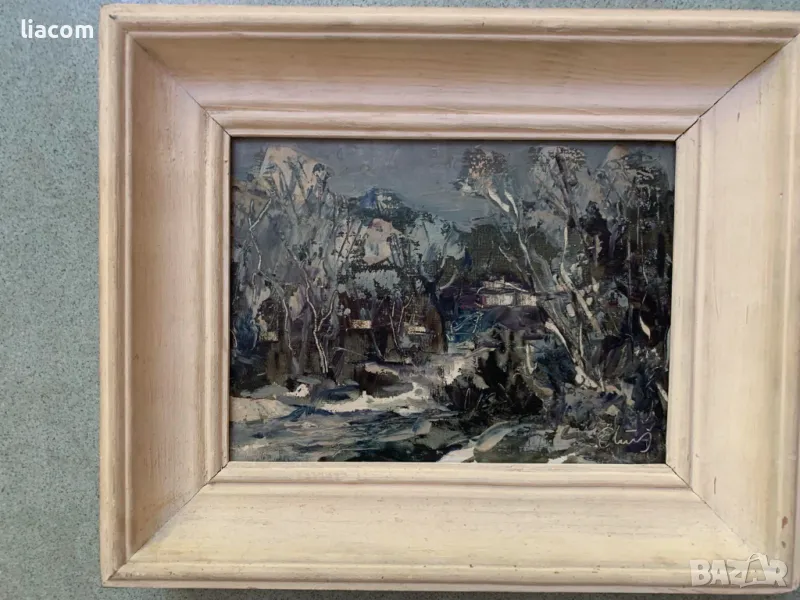 ЕВГЕНИ ТОМОВ масло/картон, снимка 1