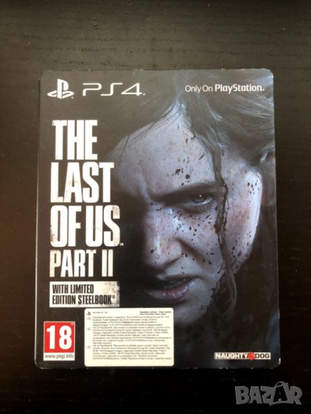 The Last of Us Part II with Limited Edition Steelbook PS4 (Съвместима с PS5), снимка 1