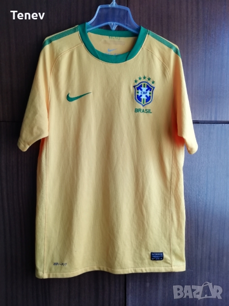 Brazil Brasil Nike оригинална тениска фланелка Бразилия 2010, снимка 1