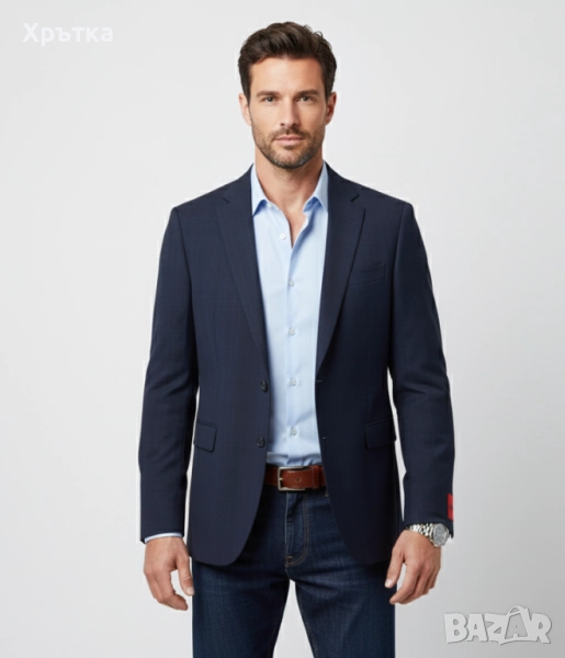 Hugo Boss Anfred214x_WG - Оригинално мъжко сако размер 50 / M, снимка 1