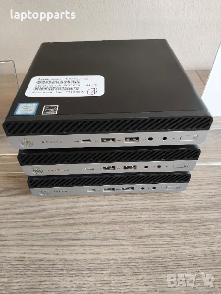 HP ProDesk 600 G4 Mini - 2 бр. готови за работа., снимка 1