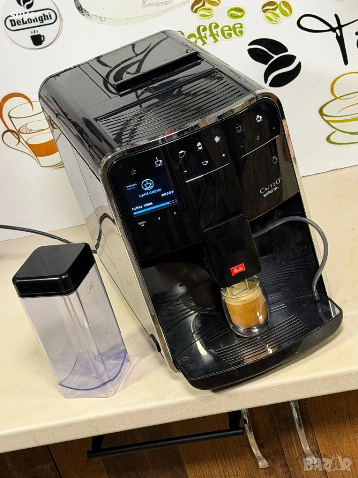 Кафемашина кафе автомат melitta caffeo barista с гаранция, снимка 1