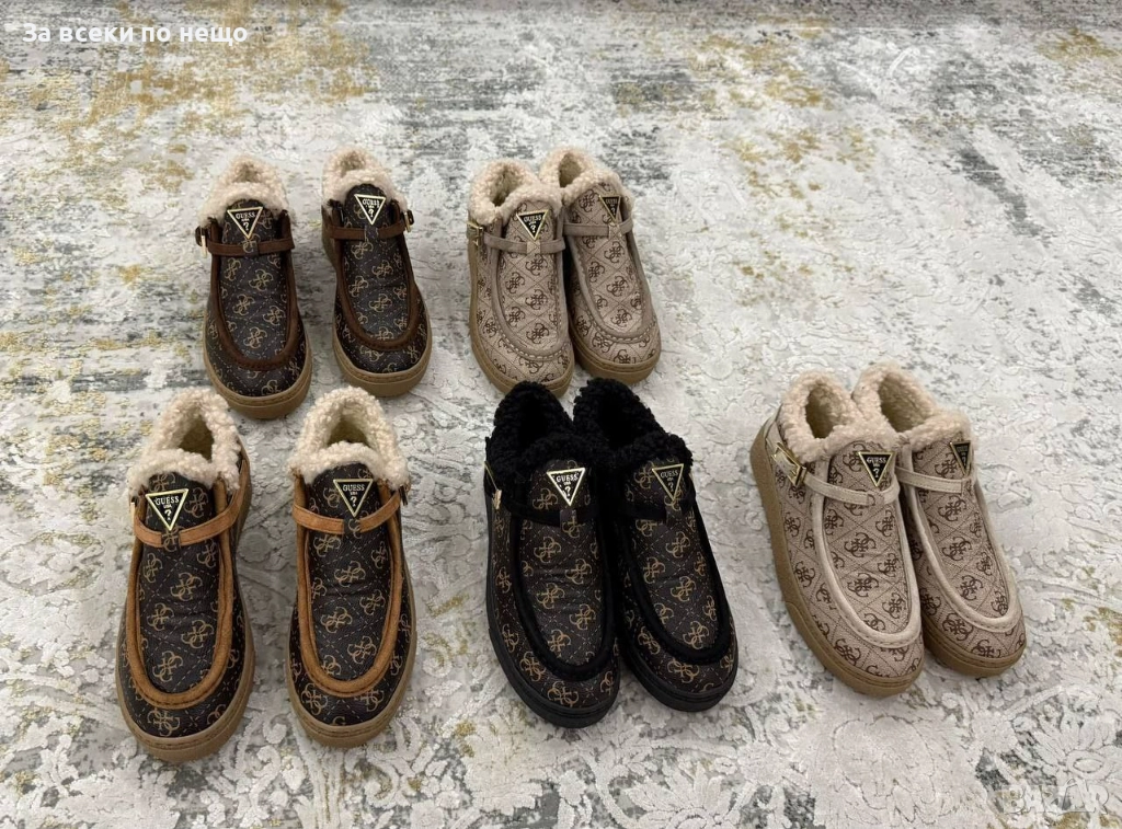 Guess Дамски Меки И Топли Зимни Маратонки👟Дамски Спортни Обувки Гес - Различни Цветове Код E1133, снимка 1