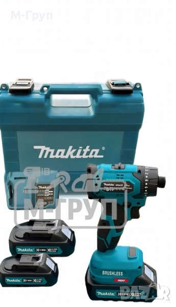 Безчетков Акумулаторен Импакт Макита мини 36V 8Ah, снимка 1