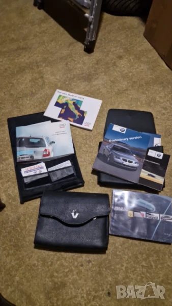чантичка книжка ръководство на потребителя BMW E60 RENAULT LAGUNA AUDI A4, снимка 1