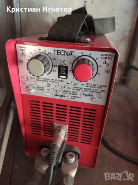 СПОТЕР TECNA ПРОФЕСИОНАЛЕН - оригинален - италиански - ИСТЕНСКИ , снимка 1