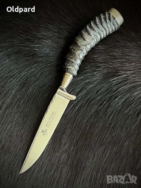 Колекционерски ловен нож Linder Solingen. немска колекция., снимка 1