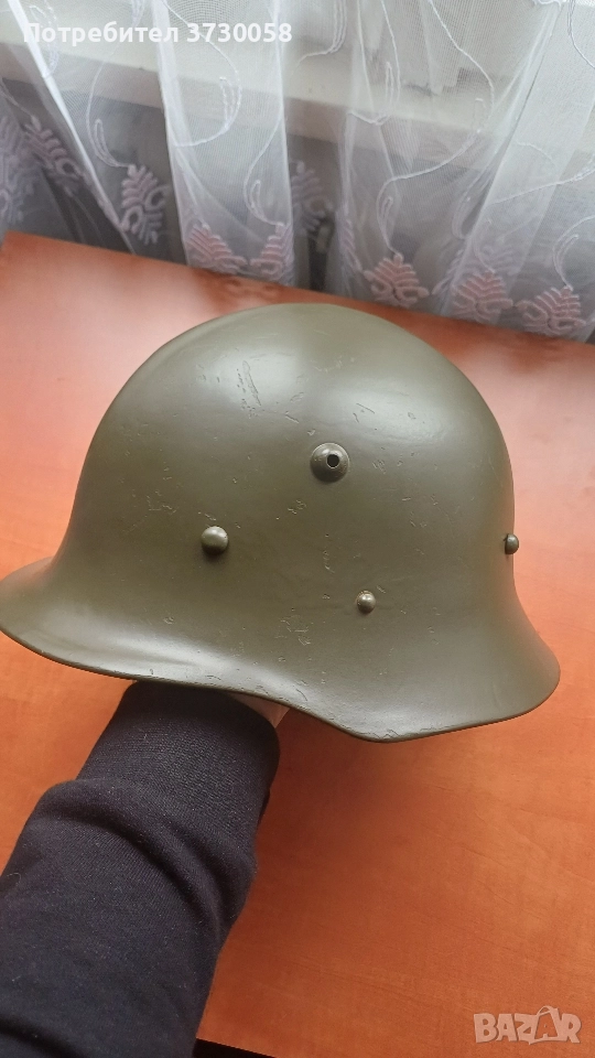 Царска каска м36 А модел отлична, снимка 1