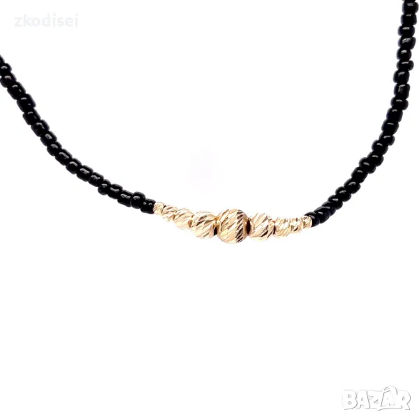 Златно колие 1,73гр. 40,0см. 14кр. проба:585 модел:29589-6, снимка 1