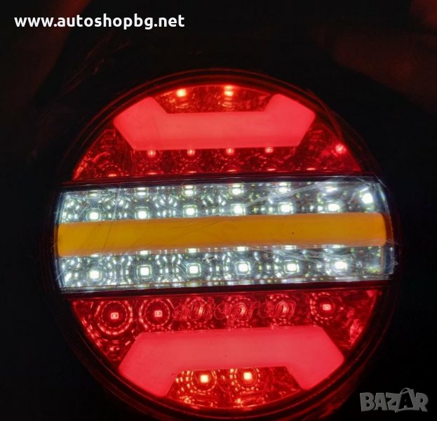 LED многофункционален стоп с неон, снимка 1