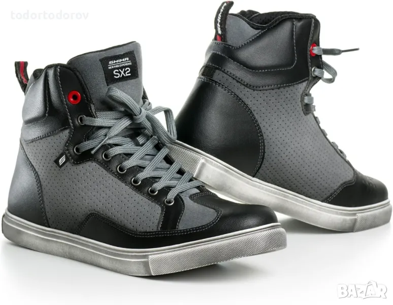 Мъжки мото обувки кецове маратонки за мотор SHIMA SX-2, снимка 1