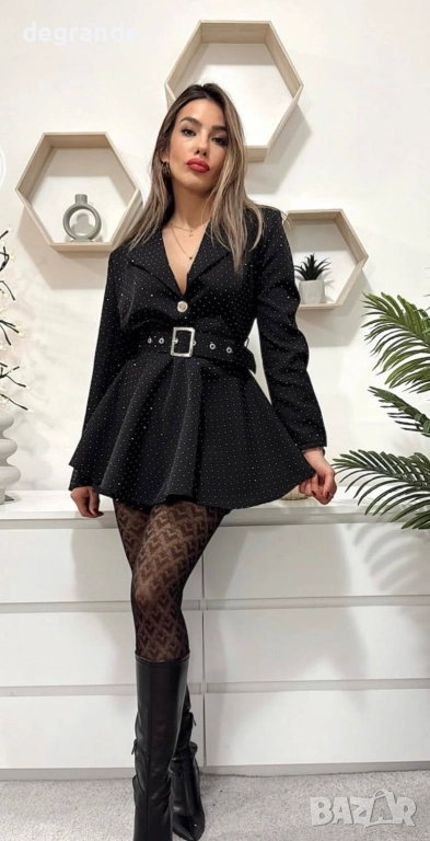 Дамски Гащеризон с Камъчета , снимка 1