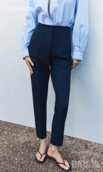 Син панталон Zara , снимка 1