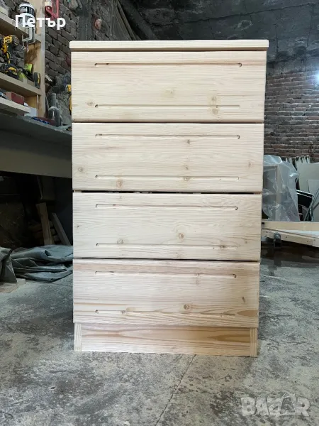 Скрин с четири чекмеджета,масив, снимка 1