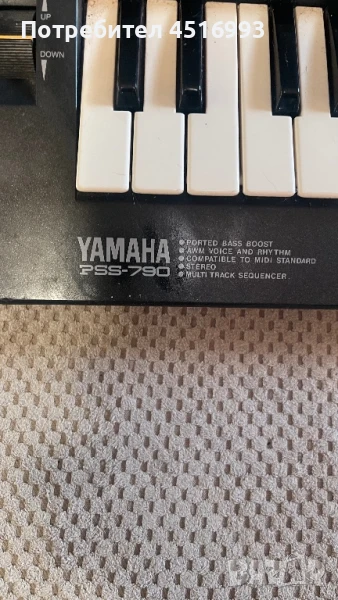 Синтезатор Yamaha pss-790, снимка 1