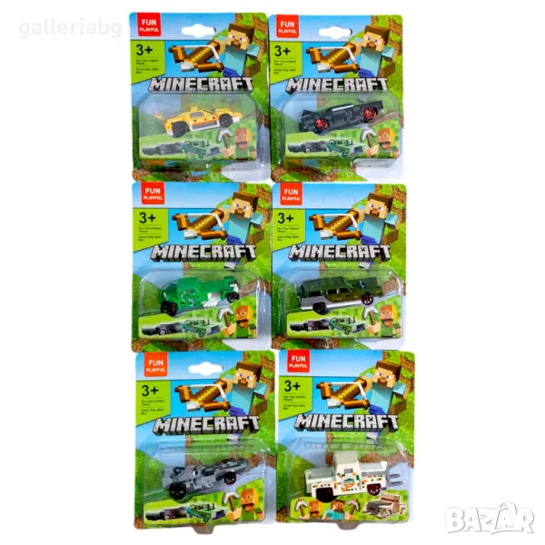 Коли Майнкрафт сет Minecraft игра, снимка 1