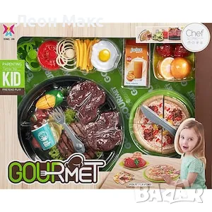 Детски кухненски комплект с аксесоари горме, снимка 1