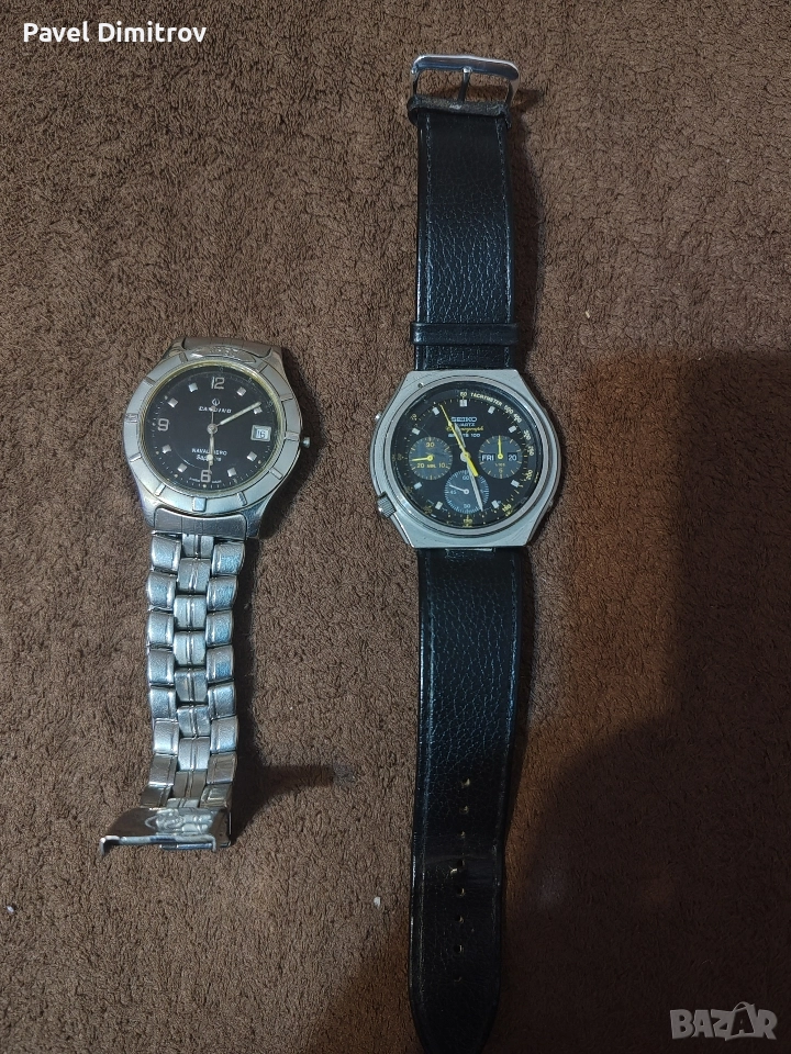Candino Naval Hero и Seiko hronograf , снимка 1