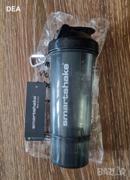 Бутилка за протеин,шейк,смути SMARTSHAKE-30лв.НОВА, снимка 1